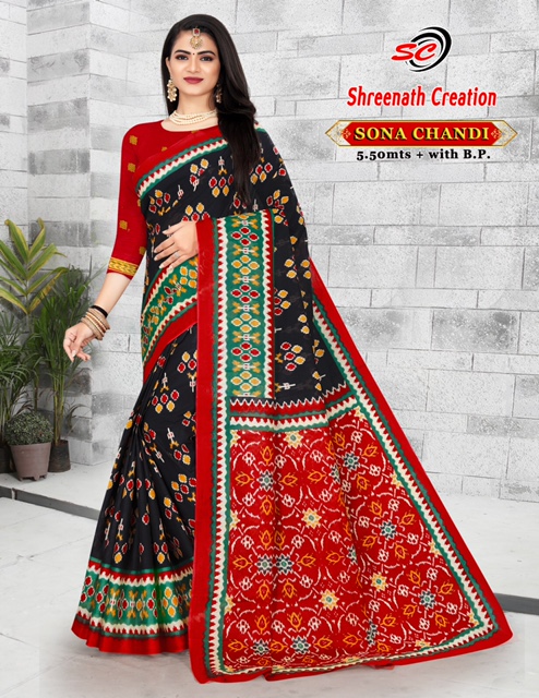 Sc Sona Chandi – Cotton Saree